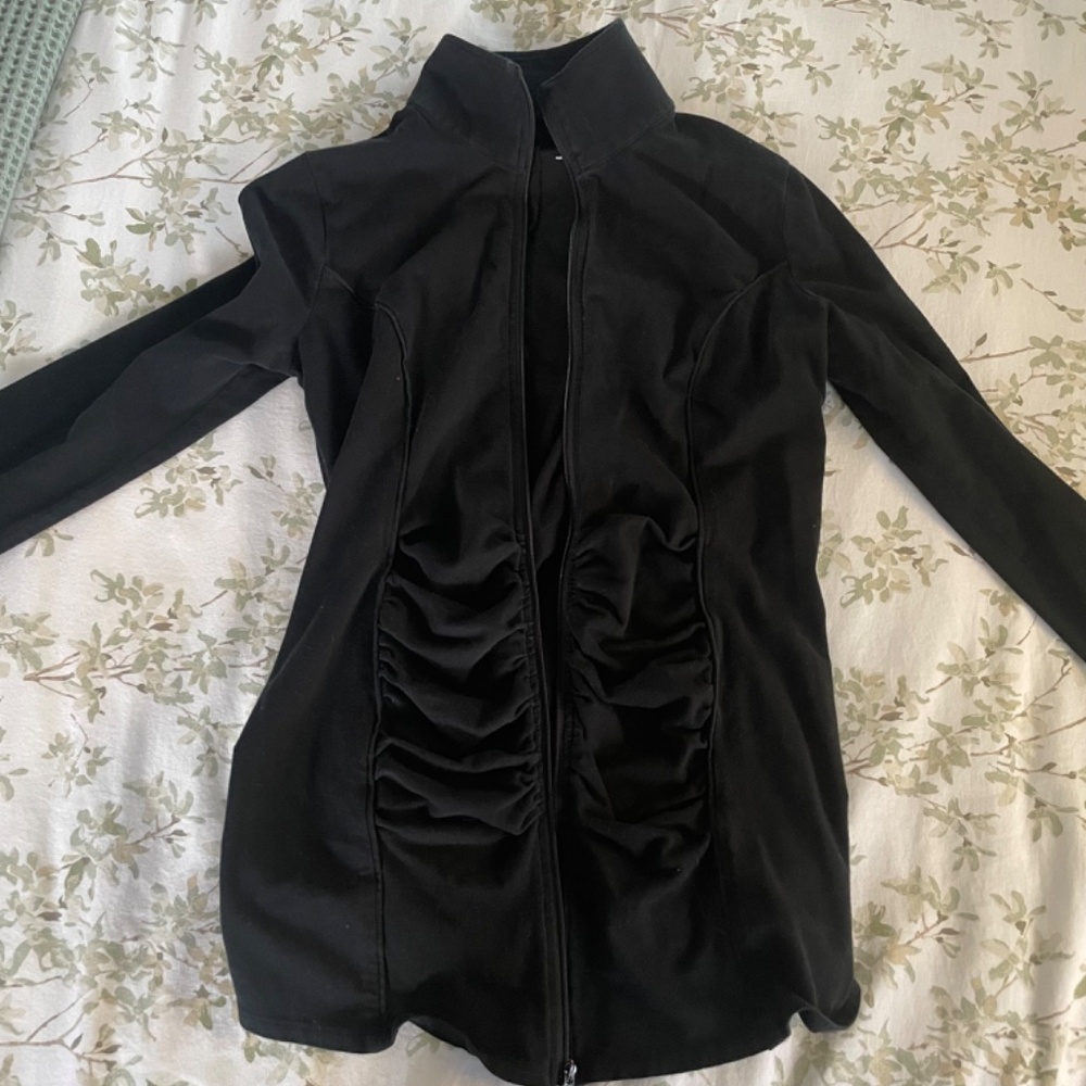 Maternity track jacket - Picture 3 of 4